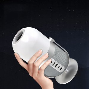 Projektor Zenwire MINI PROJEKTOR 360 ANDROID 9.0 WiFi Miracast Aircast RZUTNIK FULL HD do telefonu Bluetooth HDMI/USB/USB-C H6 360 5