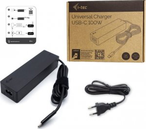 Zasilacz do laptopa I-TEC Zasilacz Universal Charger USB-C Power Delivery PD 3.0 100W 4