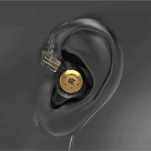 Słuchawki KZ EDX Pro - bez mikrofonu - black 2