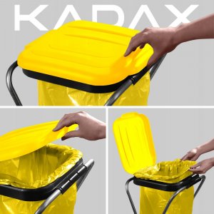 Kadax KADAX Stojak Na Worki Do Segregacji Śmieci 120L 4