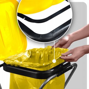 Kadax KADAX Stojak Na Worki Do Segregacji Śmieci 120L 5