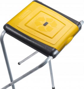 Kadax Stojak Na Worek Do Segregacji Śmieci Kosz 1x120L 4