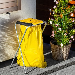 Kadax Stojak Na Worek Do Segregacji Śmieci Kosz 1x120L 8