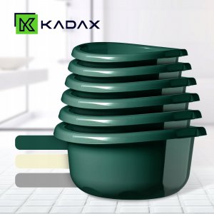 Kadax KADAX Miska Na Pranie 8L Okrągła Miednica Zielona 4