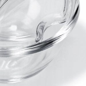 Kadax Szklana Cukiernica Z Pokrywką Pojemnik Na Cukier 7