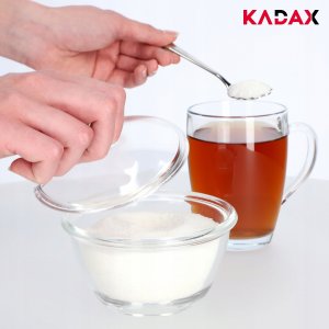 Kadax Cukiernica Szklana Z Przykrywką Pojemnik Na Cukier 3