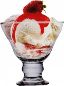 Kadax KADAX Pucharki Do Lodów Deserów 250ml Komplet 6szt 2