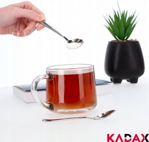 Kadax Łyżeczka Łyżka Do Cukru Cukiernicy Ozdobna Stalowa 5