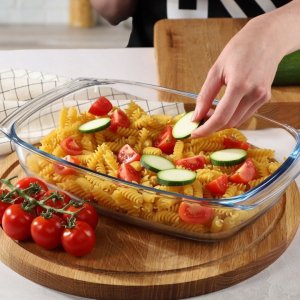 Kadax Kadax Naczynie Żaroodporne z Pokrywką 5L Szklane 2