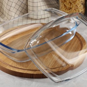 Kadax Kadax Naczynie Żaroodporne z Pokrywką 5L Szklane 5