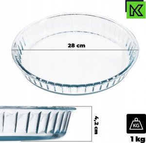 Kadax Kadax Forma do Tarty Pieczenia Żaroodporna 27cm 3
