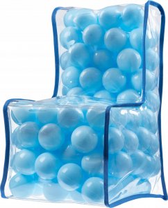 Kadax Krzesełko Fotelik Dla Dzieci Piłki Niebieskie 56cm 10