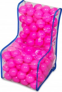 Kadax Krzesełko Fotelik Dla Dzieci Piłki Różowe 56cm 13