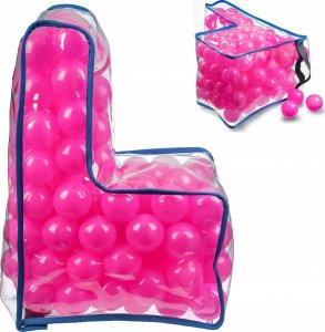 Kadax Krzesełko Fotelik Dla Dzieci Piłki Różowe 56cm 15
