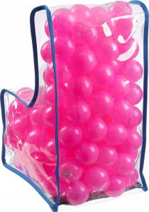 Kadax Krzesełko Fotelik Dla Dzieci Piłki Różowe 56cm 6