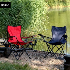 Kadax Krzesło Wędkarskie Turystyczne Składane Z Oparciem 10