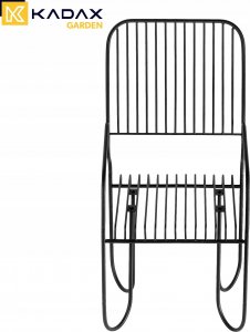 Kadax KADAX Ławka Ogrodowa z Oparciem Krzesło 50cm 12