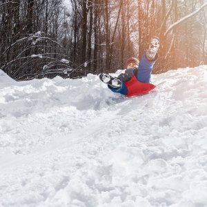Kadax Sanki Ślizg Dla Dzieci Zjazdowy Jabłuszko Duży 2