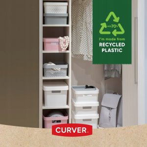 Kadax Curver Regał Komoda 4x11L Szuflady Infinity Szary 7