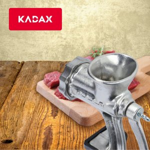 Maszynka do mielenia mięsa Kadax Maszynka Do Mielenia Mięsa Ręczna Żeliwna Nr 5 6