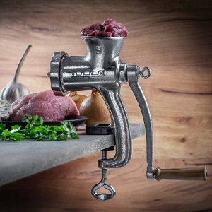 Maszynka do mielenia mięsa Kadax Maszynka Do Mielenia Mięsa Ręczna Żeliwna Nr 5 8