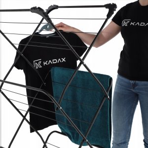 Suszarka na pranie Kadax KADAX Suszarka Na Pranie Stojąca Pionowa Składana 12