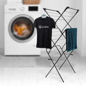 Suszarka na pranie Kadax KADAX Suszarka Na Pranie Stojąca Pionowa Składana 2