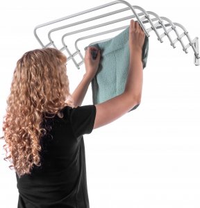 Suszarka na pranie Kadax KADAX Suszarka Na Pranie Ścienna Harmonijkowa 60cm 2