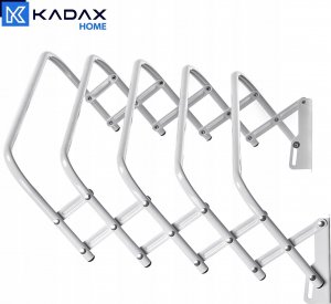 Suszarka na pranie Kadax KADAX Suszarka Na Pranie Ścienna Harmonijkowa 60cm 4