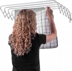 Suszarka na pranie Kadax KADAX Suszarka Na Pranie Ścienna Harmonijkowa 80cm 2