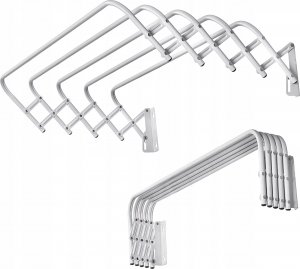 Suszarka na pranie Kadax KADAX Suszarka Na Pranie Ścienna Harmonijkowa 80cm 5