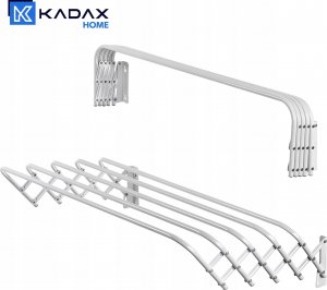 Suszarka na pranie Kadax KADAX Suszarka Na Pranie Ścienna Harmonijkowa 80cm 7