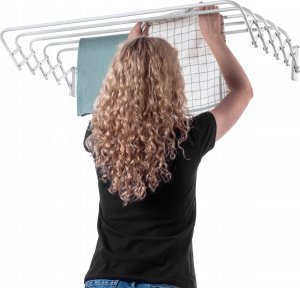 Suszarka na pranie Kadax KADAX Suszarka Na Pranie Ścienna Harmonijkowa 100cm 2