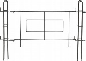 Kadax Furtka Bramka Ogrodowa Metalowa Prosta Do Płotka 2