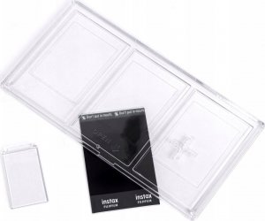 Ramka LoveInstant Ramka Stojąca Na 3 Zdjęcia Do Aparatów / Drukarek Drukujących Na Papierze Zink / Fuji Instax Mini - Przezroczysta 9
