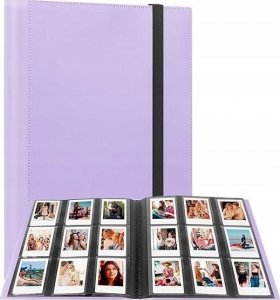 LoveInstant Album Do Fujifilm Instax Mini / Xiaomi / Polaroid / Canon / Hp / Kodak Fioletowy 3