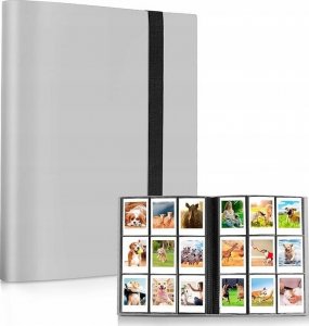 LoveInstant Album Na Zdjęcia 360 Zdjęć Do Fujifilm Instax Mini / Xiaomi / Polaroid / Canon / Hp / Kodak / Szary 1
