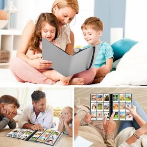 LoveInstant Album Na Zdjęcia 360 Zdjęć Do Fujifilm Instax Mini / Xiaomi / Polaroid / Canon / Hp / Kodak / Różowy 9