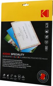 Kodak Folia Laminacyjna Do Laminowania Kodak 12x A4 / 3 Kolory / 150 Mikronów / Cat C3650-709 1