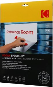 Kodak Folia Laminacyjna Do Laminowania Kodak 10x A4 / 150 Mikronów / Samoprzylepna / Cat 3650-707 2
