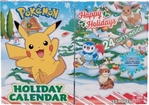 Kalendarz adwentowy Pokemon 24 niespodzianki 1