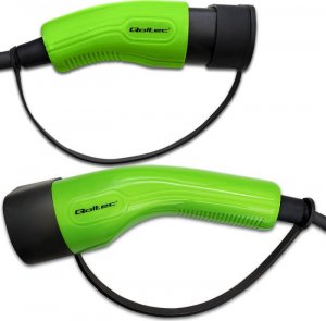 Kabel do ładowania samochodów Qoltec Typ 2, 400V, 11kW, 16A, 5m (52473) 13