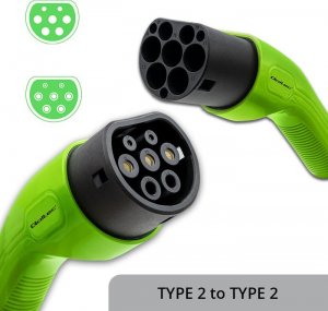 Kabel do ładowania samochodów Qoltec Typ 2, 400V, 11kW, 16A, 5m (52473) 8
