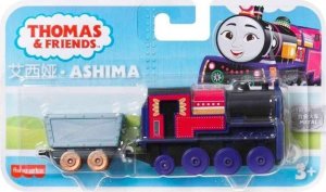 Fisher Price Duża lokomotywa metalowa Ashima Tomek i Przyjaciele 1