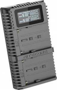 Ładowarka Nitecore Ładowarka Usb Na 2x Akumulator Sony Np-fm500h / Np-f730 / Np-f750 / Np-f770 / Np-f970 / Np-f550 + Ekran Lcd / Nitecore Usn3 Pro 8