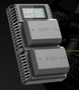 Ładowarka Nitecore Ładowarka Usb Na 2x Akumulator Sony Np-fz100 Npfz100 + Ekran Lcd / Nitecore / Usn4 Pro 5