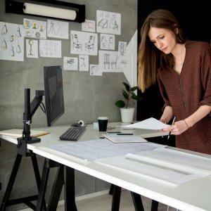 Ergotron Uchwyt biurkowy na monitor do 34" (45-669-224) 2