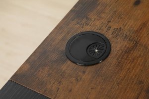 Biurko HDWR Elektryczne biurko ze stelażem i blatem deskTOP-24 5