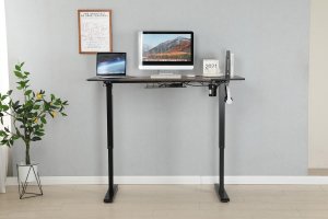 Biurko HDWR Elektryczne biurko ze stelażem i blatem deskTOP-24 8