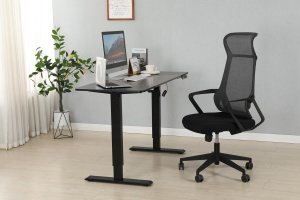 Biurko HDWR Elektryczne biurko ze stelażem i blatem deskTOP-24 9